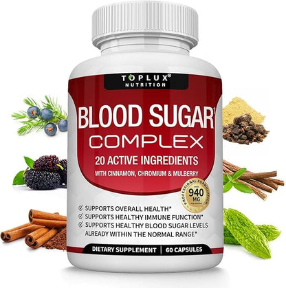 BLOOD SUGAR COMPLEX® (60 CÁPSULAS) – ¡BIENESTAR METABÓLICO DIARIO! - Todo y mas 
