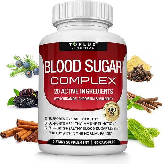 BLOOD SUGAR COMPLEX® (60 CÁPSULAS) – ¡BIENESTAR METABÓLICO DIARIO! - Todo y mas 