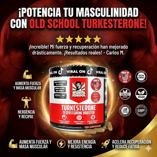 TURKESTERONE ORIGINAL® (120 CÁPSULAS)